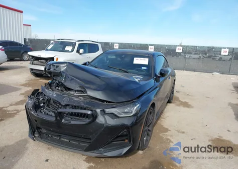 2024 BMW M240 I xDrive z USA, uszkodzony, nr VIN 3MW53CM06R8E55928